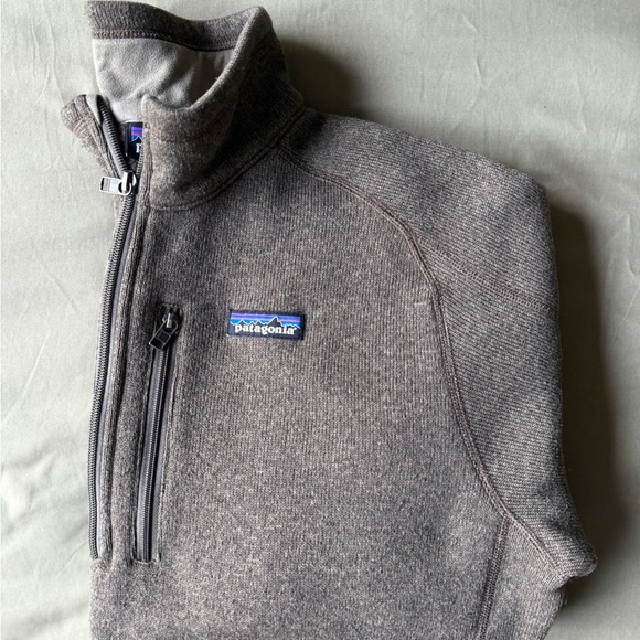 Patagonia Men's Zip-Up Sweater in Gray - Picture 3 of 3